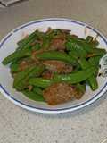 Kapri manis tumis daging sapi