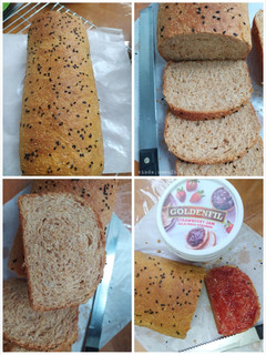 Foto resep Roti Tawar Gandum Oven Tangkring metode All in One 🍞