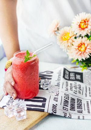 A picture of Watermelon smoothie.