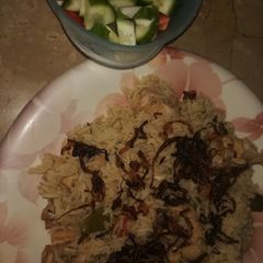 Chicken pulao A picture of Chicken pulao.