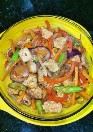 Una foto de Verduras salteadas!!