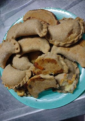 Una foto de Empanaditas de verduras y queso