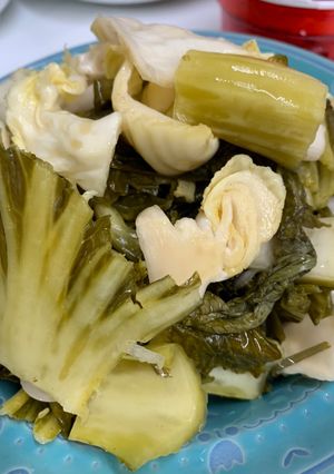 Hình của món Dưa cải muối.