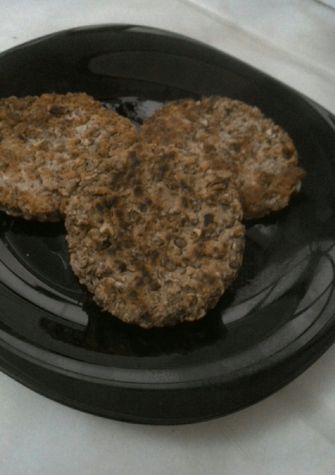 Una foto de Hamburguesas de lentejas veganas