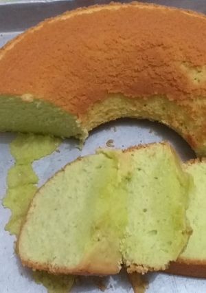 Foto resep Bolu pandan simpel (anti gagal)