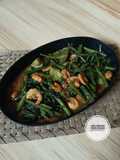 Udang Tumis Kangkung Belacan