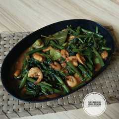 รูปของ Udang Tumis Kangkung Belacan