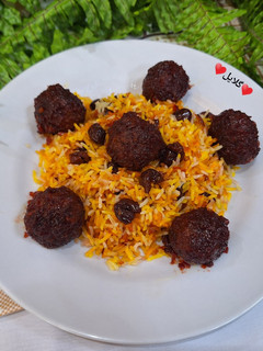 عکسی از دستور کوفته آلبالویی با آلبالو پلو 😋