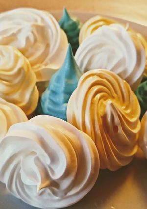 Una foto de Suspiros de merengue