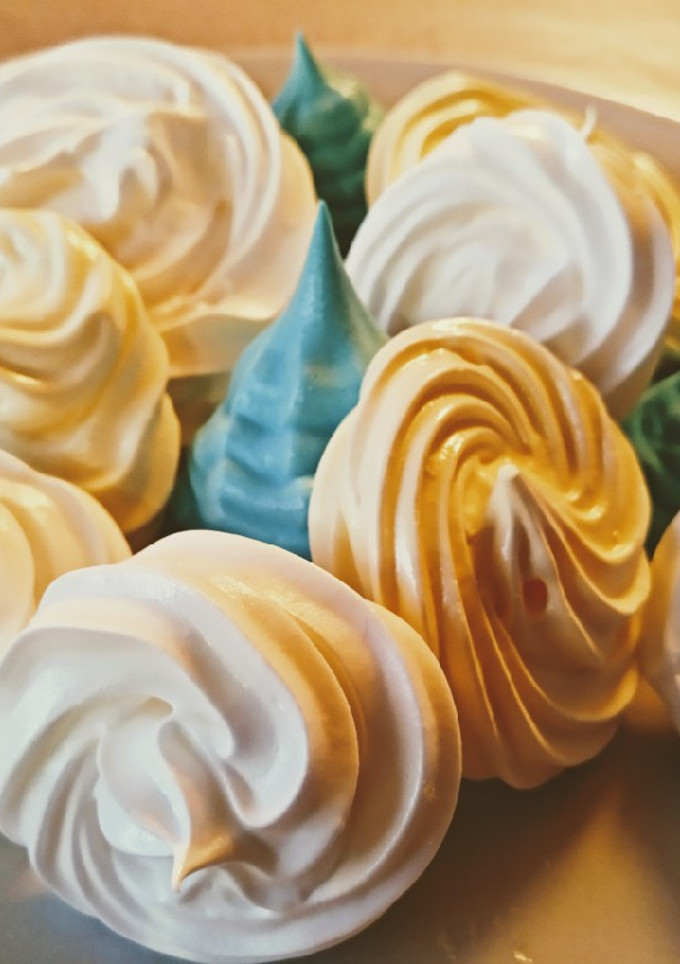Una foto de Suspiros de merengue