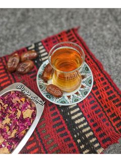 عکسی از دستور دمنوش کاکل ذرت و گل سرخ