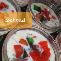 A picture of Custard faluda.