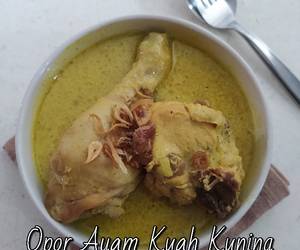 Resep Terbaik Opor Ayam Kuah Kuning Enak Sederhana