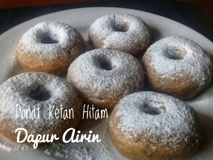 Resep Donat Ketan Hitam, Bisa Manjain Lidah