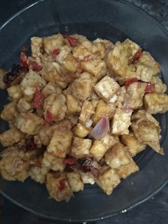 Foto resep Oreg oseng tempe pedas