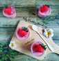 Cara Gampang Membuat Silky Pudding Strawberry Anti Gagal