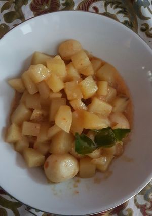 Foto resep Sambel goreng kentang bumbu minimalis
