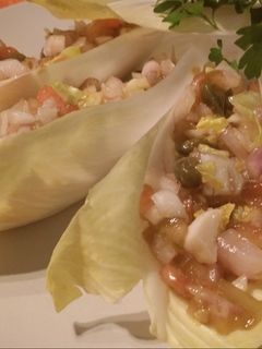 Una foto de Ensalada de endivias