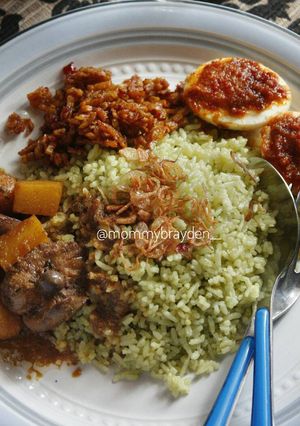 Foto resep Nasi Uduk Hijau