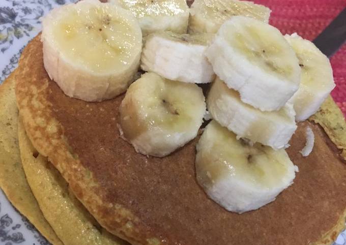 Panqueques De Avena Y Banana Receta De Asu- Cookpad