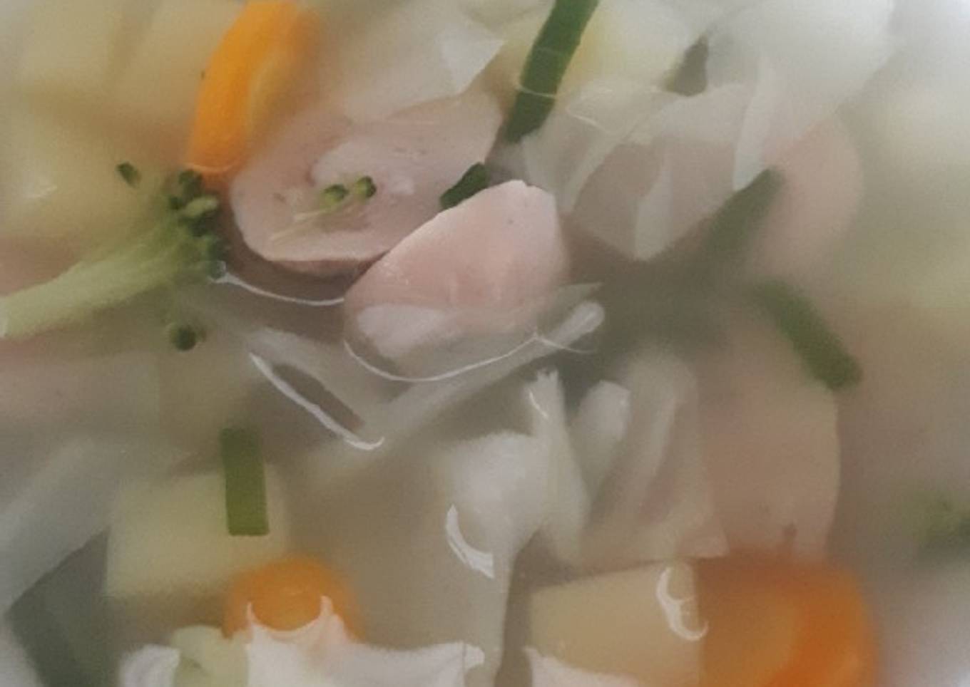 Sosis Suegerrr Sosis Sayur Soup