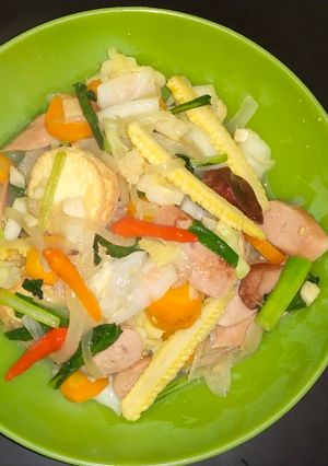 Foto resep Capcay sosis anti ribet