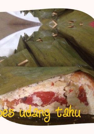 Foto resep Pepes Udang Tahu
