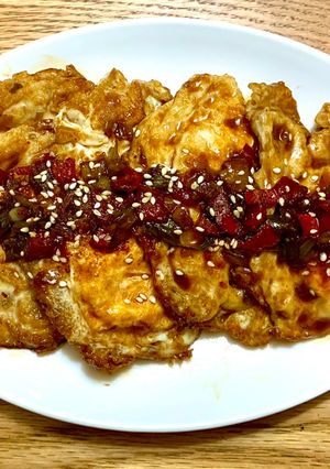 醬燒荷包蛋 的食譜成品照片