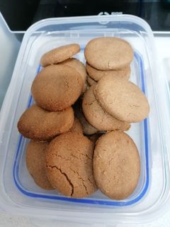 Una foto de Polvorones de chocolate
