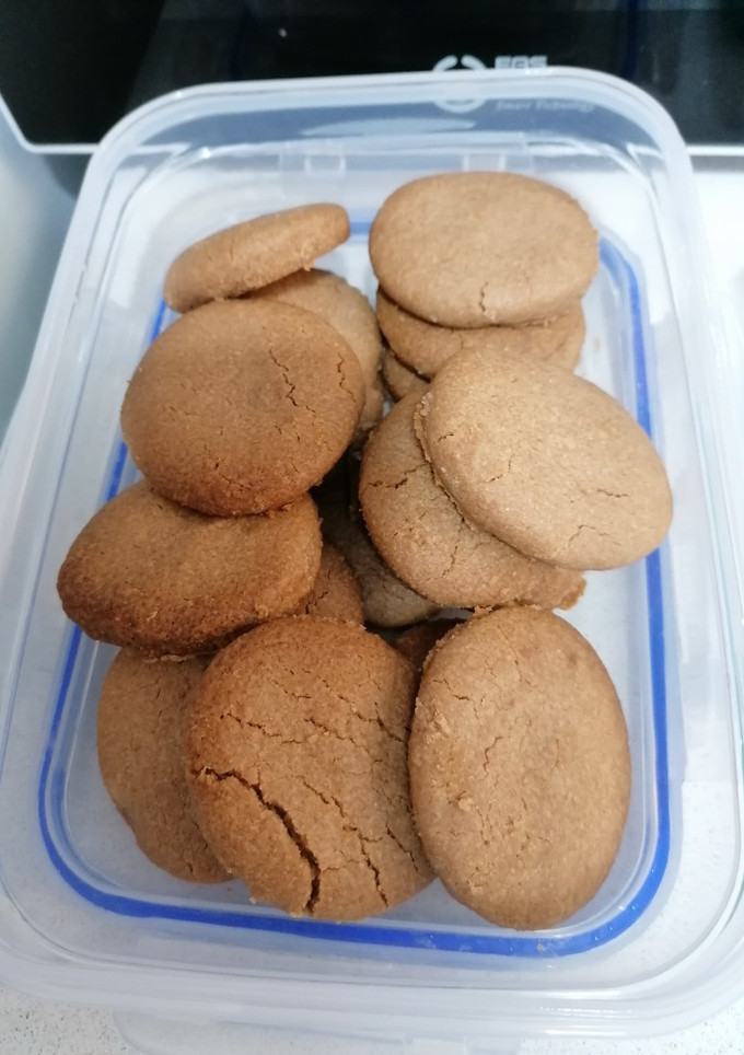 Una foto de Polvorones de chocolate