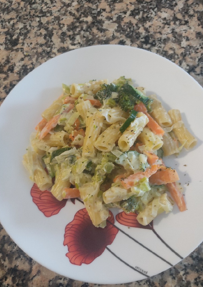 Una foto de Pasta con verduras 😋