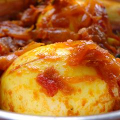 A picture of Egg roast.