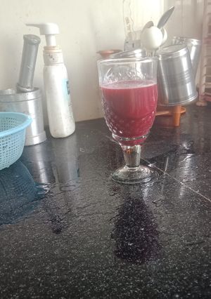 A picture of Carrot juice.