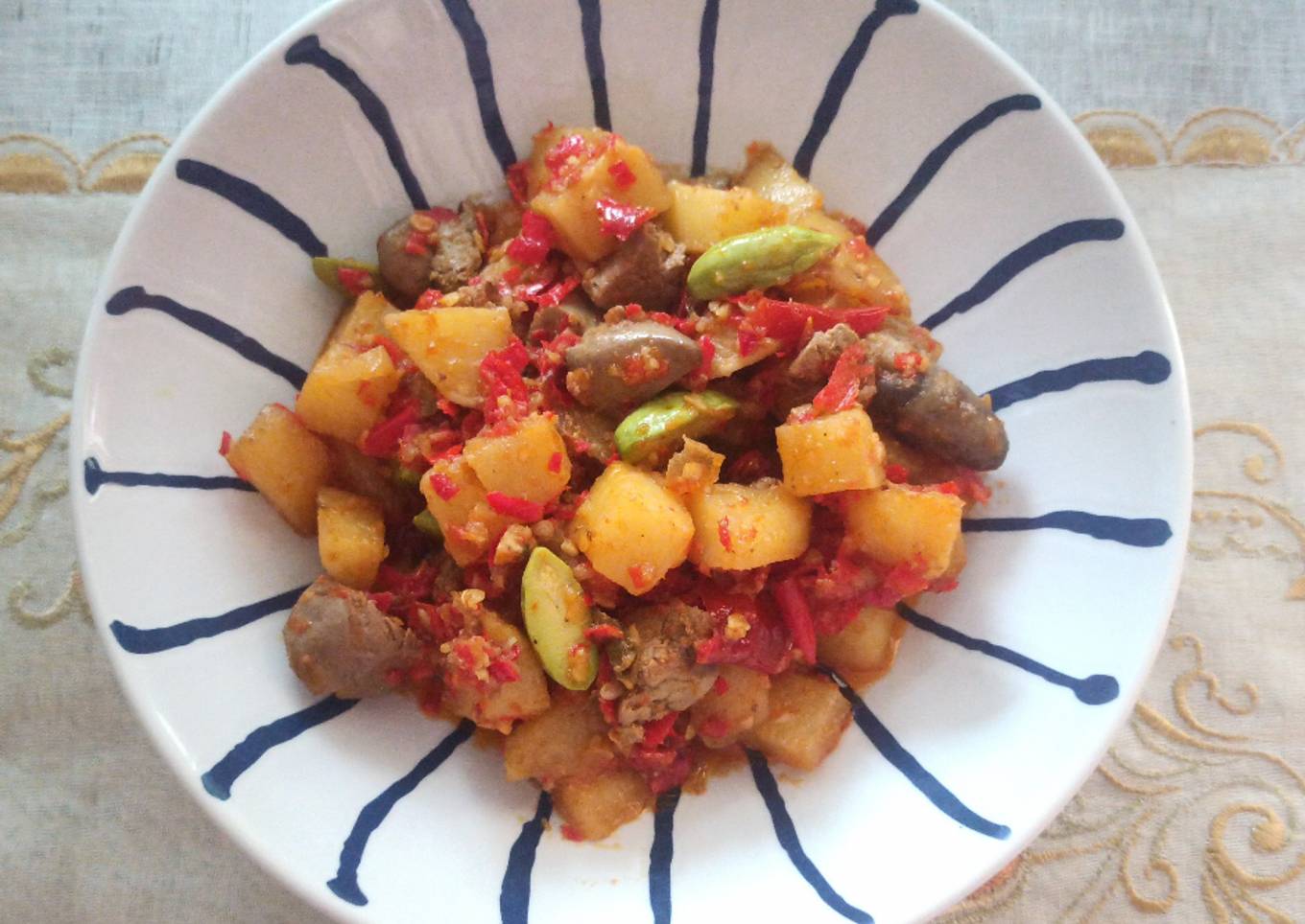 Resep Sambel Goreng Kentang Ati Spesial Anti Gagal