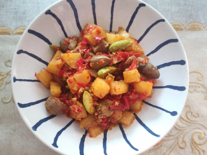 Cara Mudah Membuat Resep Sambel Goreng Kentang Ati Spesial yang Sempurna Anti Ribet, Uenak Banget