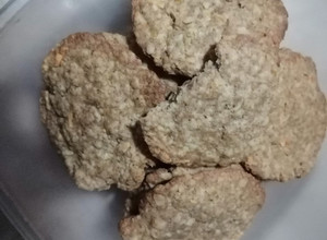 Una foto de Galletas Saladas de Harina Integral, Avena y Queso Rallado