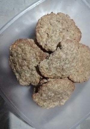 Una foto de Galletas Saladas de Harina Integral, Avena y Queso Rallado