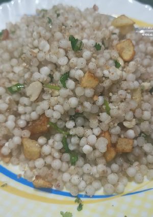साबूदाना खिचड़ी (sabudana khichdi recipe in Hindi) रेसिपी मुख्य फोटो