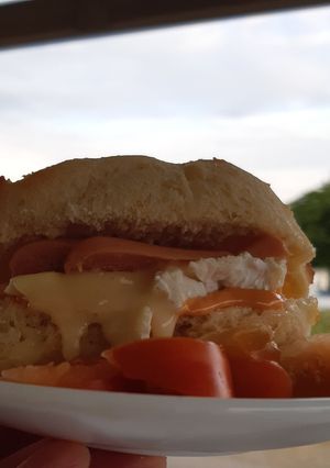 Une photo de Pain au lait hot dog