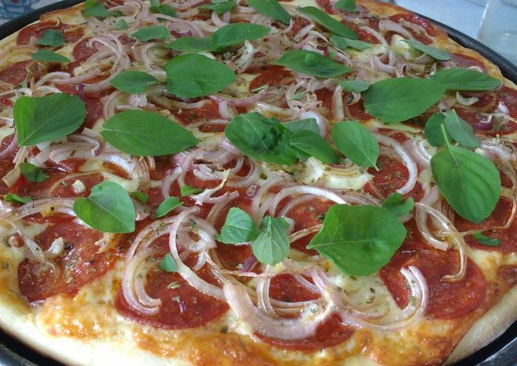 Massa de pizza rápida