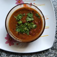 A picture of Rajma Masala.