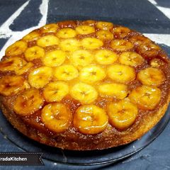 A picture of Upside Down Banana Cake.