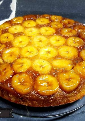 A picture of Upside Down Banana Cake.
