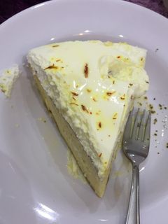 صورة لوصفة كيكة الزعفران