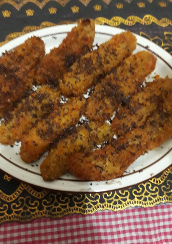 Foto resep Pisang pasir crispy
