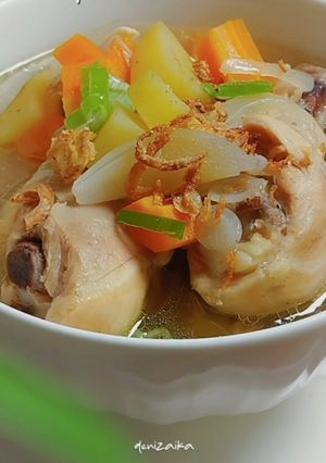 Foto resep Sayur Sop Ayam Slow Cooker