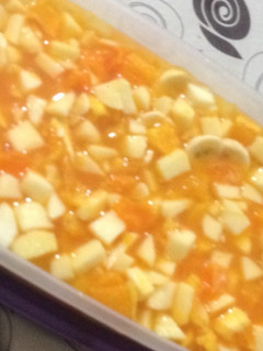 Una foto de Ensalada de frutas rápida