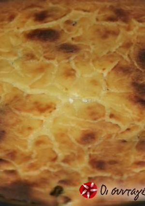 A picture of Blanopita or the lazies' pie.