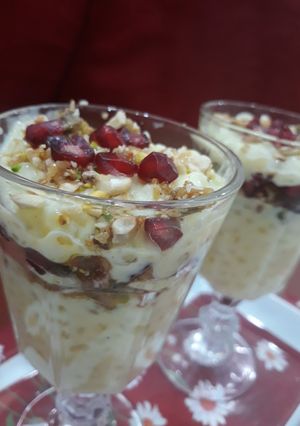 A picture of Twisted sabudana kheer recipe.