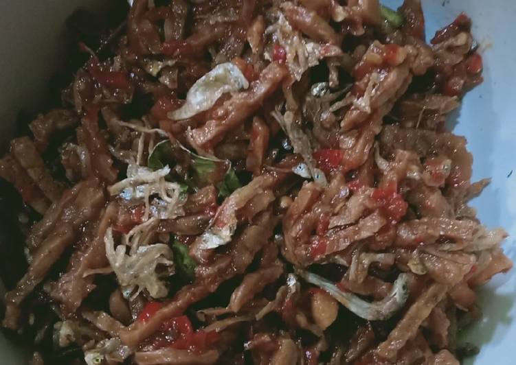 Resep Sambal T2 (Teri &amp; Tempe) Anti Gagal